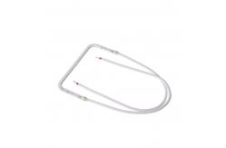 China Single Tube U-shaped Infrared Heating Lamp Tube White Halogen Short Wave supplier