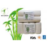 Anti Bacterial Fleece Bamboo Diaper Liners For Cleaning Dry Wipe 15*30cm/sheet for sale