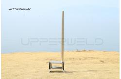 China Multifunctional Firewood Stove with Chimney Non-rusting Finishing 3.5KG Weight supplier