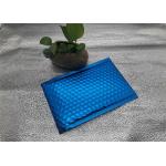 Blue Padded Bubble Mail Bag , Aluminum Bubble Mailing Bag for sale