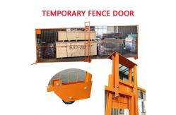 China Residential Temporary Wire Fence 3mm Diameter 60mm X 150mm Mesh Opening supplier