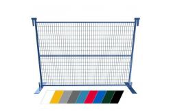 China Q195 Q235 Safety Galvanized Temporary Fence 6x8ft 6x10ft supplier