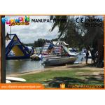Giant Inflatable Water Parks / Hand printing Inflatable Aqua Park for sale