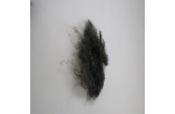 China Low Crimp Gray Flame Retardant Polyester Fiber Virgin PSF Polyester For Carpets supplier