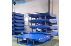 China Blue Mechanical Loading Dock Leveler 20T Warehouse Fixed Hydraulic Dock Leveler supplier