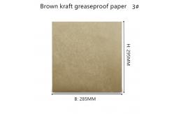 China Disposable Coloured Greaseproof Wrapping Paper For Hamburger supplier