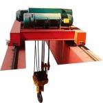 20t Overhead Double Beam Industrial Hoist Crane Customized Color for sale
