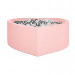 High Density Memory Foam Play Set With Ball Pit  Heart Shaped