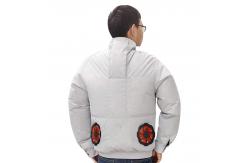 China 4XL Knitted Air Conditioned Shirts Breathable Ac Cooling Jacket supplier