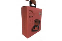 China Mini Portable Stereo 400mAh 10m TWS Bluetooth Earbuds with mic supplier
