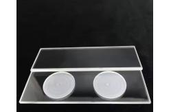 China Square Clear High Quality Windows Plate Fused Custom-made Transparent Quartz Glass Plate supplier