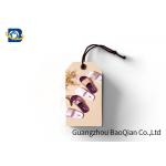 3D Image Custom Shoe Hang Tags , Shoes Lenticular Labels PET / PP / Paper Material for sale