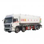 Four Axle D7V Double Row 46000 Liters Bulk Feed Truck   Bulk-fodder Transport Truck for sale