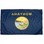 Wind-Adaptive Tech​ Montana Flag Customized Screen Printed Complete Historical Symbols