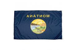 China Wind-Adaptive Tech​ Montana Flag Customized Screen Printed Complete Historical Symbols supplier