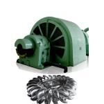 100kW-50MW Brushless Excitation Pelton Turbine Generators For Hydropower Projects for sale