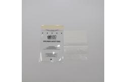 China 3 Walls Lab Use Clear Plastic Specimen Biohazard Bags Eco Friendly supplier