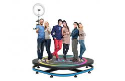 China Remote Control 360 Camera Booth 360 Spinning Booth Automatic Slow Motion 31.5″ supplier