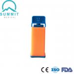 Single Use Auto Lancing Device Safety Blood Lancet 21G 2.2mm Orange for sale