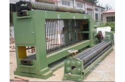 China 80x100mm Gabion Mesh Weaving Machine / Galvanized Gabion Box Making Machine supplier