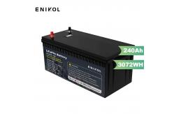 China 12V Lithium RV LiFePo4 Battery 240AH Home Storage System With MPPT Controller supplier