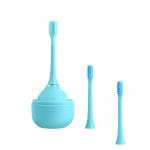 OEM Rechargeable 360 Degree Cleaning Teeth Ultrasonic Silicone Waterproof Electric Toothbrush for sale