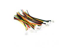 China XH2.0 4P Wire Harness Cable Single Head Electronic Line 4PIN 10CM supplier