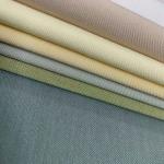 Breathable Twill Dyed Woven Suiting TR Fabric Rayon / Polyester