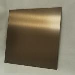 Brushed Finished Customized Color Plating SS Sheet Four Feet for sale
