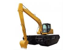 China Amphibious Track Excavator Pontoon With  Q355B Material Used For Excavating Machine supplier