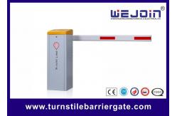 China Aluminum Alloy Arm Vehicle Barrier Gate Adjustable Speed No Clutch Design 50/60HZ supplier
