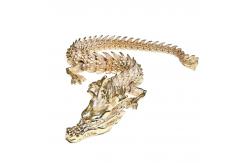 China Metal Articulating 3D Printed Dragon 3D Print Flexi Dragon supplier