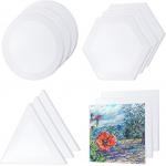 Multi Shape Artist Stretched Canvas Boards Acrylic Painting Wood Framed Blank Canvas for sale