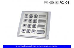 China Panel - Mount Backlit Metal Keypad , customizable waterproof keypad dust - proof supplier