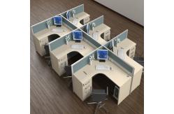China Free Standing 8 Seater Flexible Modular Office Workstation For Staff ISO9001 supplier