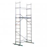 Pre Galvanized Walk Through Frame Scaffolding Safety Stability For Construction for sale