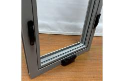 China 1.4mm - 2.0mm Aluminium Sliding Windows With Grill Modern Fixed Aluminum Awnings supplier