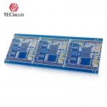6 Layer FR4 High Frequency PCB Board Resin Plug Hole Electroplating Filling