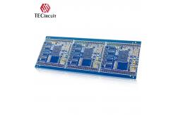 China 6 Layer FR4 High Frequency PCB Board Resin Plug Hole Electroplating Filling supplier