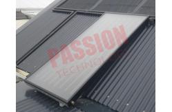 China Pressurized Flat Plate Solar Heating System , Kitchen Use Flat Plate Solar Water Heater supplier