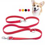 Outdoor Running Personalized Nylon Multifunctional Pet Dog Leash with One Drag Two Double-Headed Dog Rope Durable and Versatile for sale
