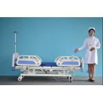 3Function Manual Hospital Bed With Folding Cot Sides ABS Head/Foot Board