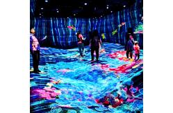 China 3d Art Textured Wall Psychological Treatment Room Indoor Immersive Projector supplier