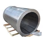 SS Inverted Wrapped V Wedge Wire Filter Mesh For Rotary Drum 0.05MM-50MM Slot for sale