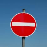 Traffic Led Stop Sign Boards And Warning Boards 4C printing Circular Security Card for sale
