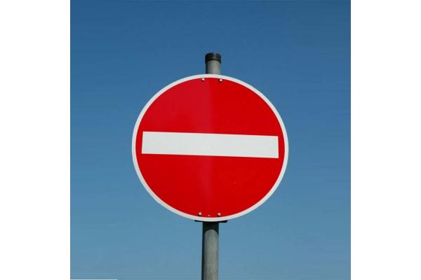 Traffic Led Stop Sign Boards And Warning Boards 4C printing Circular Security Card