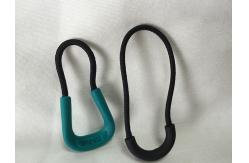 China Unique U Shape Zip Fastener Puller , Promotional Zipper Pulls With String supplier