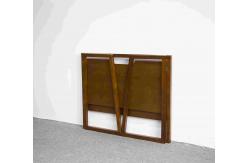 China Foldable Solid Wood W98*D50*H79CM Home Office Computer Desk supplier