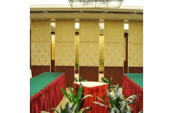 China Movable Partition Wall Systems With Aluminum Carrier Easy Sliding Wall For Boardroom supplier
