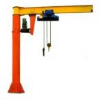 500KG Column Type Jib Crane Customizable For Factory Lifting 8m/Min for sale